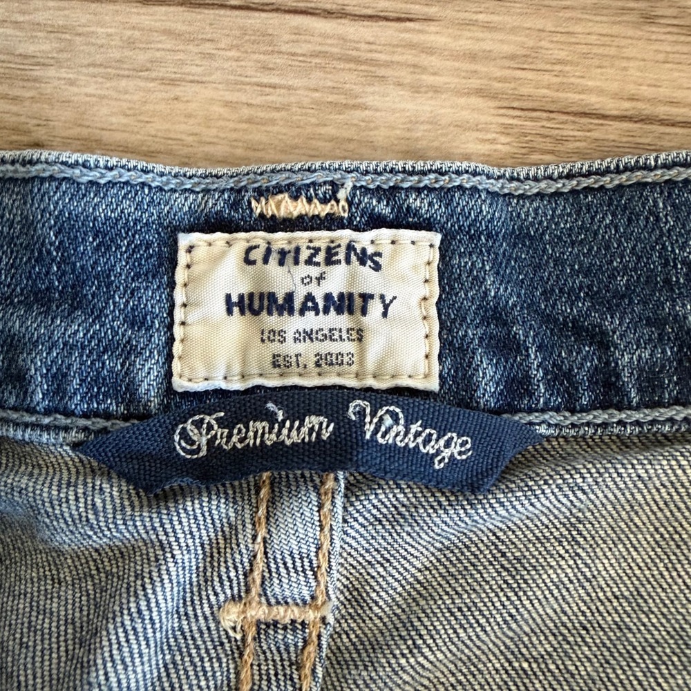 Citizens of Humanity Women's Vintage Embroidered Emerson Slim Boyfriend Jean 24 - Picture 3 of 14